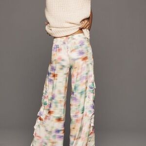 Anthropologie Palazzo Utility Pant